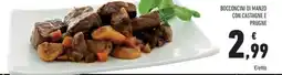 Conad Superstore Bocconcini di manzo con castagne e prugne offerta