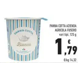 Conad Superstore Panna cotta azienda agricola fusero offerta