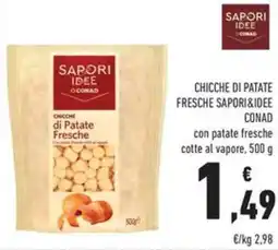 Conad Superstore Chicche di patate fresche SAPORI&IDEE CONAD offerta