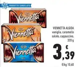 Conad Superstore VIENNETTA ALGIDA vaniglia, caramello salato, cappuccino offerta