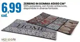 Eurospin Vicino a te zerbino in gomma offerta
