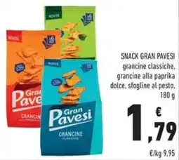 Conad Superstore Snack GRAN PAVESI offerta
