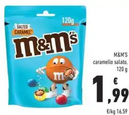 Conad Superstore M&M'S caramello salato offerta