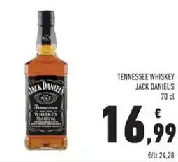 Conad Superstore Tennessee whiskey JACK DANIEL'S offerta