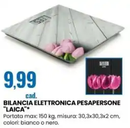 Eurospin Bilancia elettronica pesapersone "laica" offerta