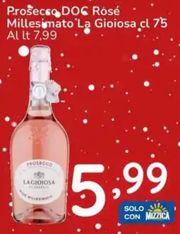 Famila Prosecco DOC Rosé Millesimato La Gioiosa offerta