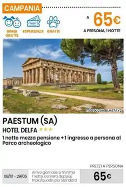 Eurospin Paestum (SA) hotel delfa offerta