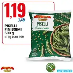 Eurospin Piselli finissimi offerta
