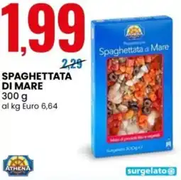 Eurospin Athena spaghettata di mare offerta
