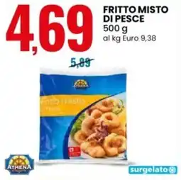 Eurospin Athena fritto misto di pesce offerta