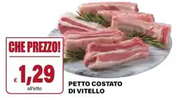 Il Gigante Petto costato di vitello offerta