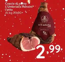 Famila Coscia di suino L'Umbriaco Renzini offerta