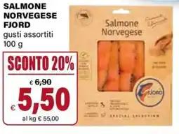Il Gigante Salmone norvegese FJORD offerta