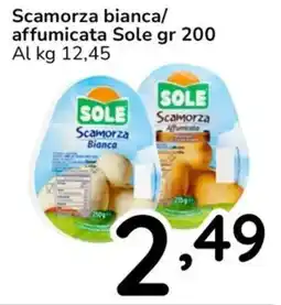 Famila Scamorza bianca/ affumicata Sole offerta