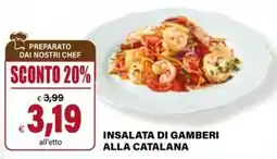 Il Gigante Insalata di gamberi alla catalana offerta