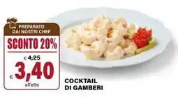 Il Gigante Cocktail di gamberi offerta