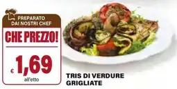 Il Gigante Tris di verdure grigliate offerta