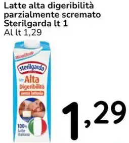 Famila Latte alta digeribilità parzialmente scremato Sterilgarda offerta