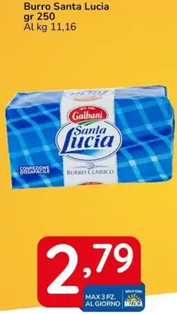 Famila Burro Santa Lucia offerta