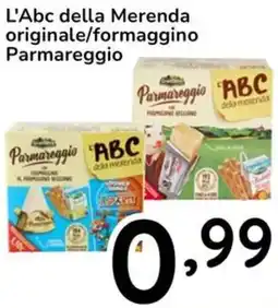 Famila L'Abc della Merenda originale/formaggino Parmareggio offerta