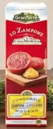 Famila Zampone di Modena IGP Gran Terre Casa Modena offerta