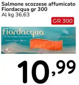 Famila Salmone scozzese affumicato Fiordacqua offerta