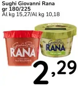 Famila Sughi Giovanni Rana offerta