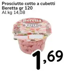 Famila Prosciutto cotto a cubetti Beretta offerta