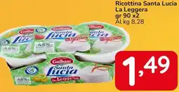 Famila Ricottina Santa Lucia La Leggera offerta