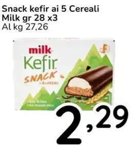 Famila Snack kefir ai 5 Cereali Milk offerta