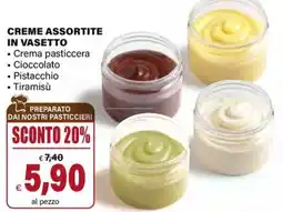 Il Gigante Creme assortite in vasetto offerta
