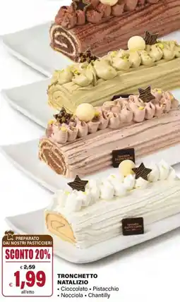 Il Gigante Tronchetto natalizio offerta