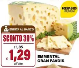 Il Gigante Emmental gran pavois offerta
