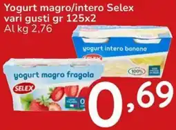 Famila Yogurt magro/intero Selex offerta
