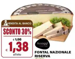 Il Gigante Fontal nazionale riserva offerta