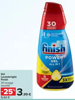 Carrefour Gel Lavastoviglie Finish offerta