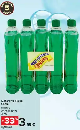 Carrefour Detersivo Piatti Scala offerta