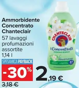 Carrefour Ammorbidente Concentrato Chanteclair offerta