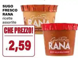 Il Gigante Sugo fresco RANA offerta