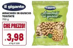 Il Gigante Il gigante arachidi in guscio tostate offerta