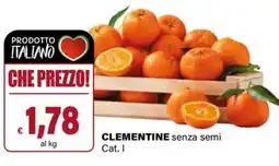 Il Gigante Clementine senza semi offerta