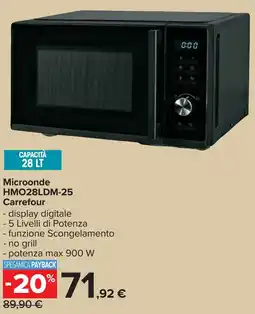 Carrefour Microonde HMO28LDM-25 Carrefour offerta