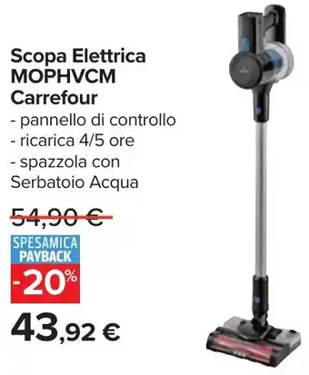 Scopa Elettrica MOPHVCM Carrefour