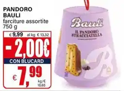 Il Gigante Pandoro bauli offerta