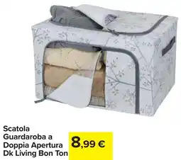 Carrefour Scatola Guardaroba a Doppia Apertura Dk Living Bon Ton offerta