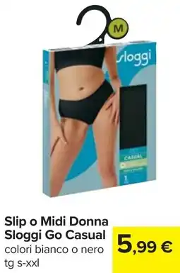 Carrefour Slip o Midi Donna Sloggi Go Casual offerta
