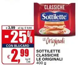 Il Gigante Sottilette classiche le originali offerta