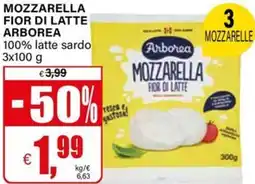 Il Gigante Mozzarella fior di latte arborea 100% latte sardo offerta