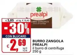 Il Gigante Burro zangola prealpi il burro di centrifuga offerta