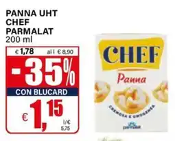 Il Gigante Panna uht chef PARMALAT offerta